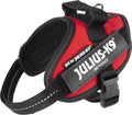 Julius k9 julius-k9 idc power harness - dog harness - xs - mini-mini - red-0