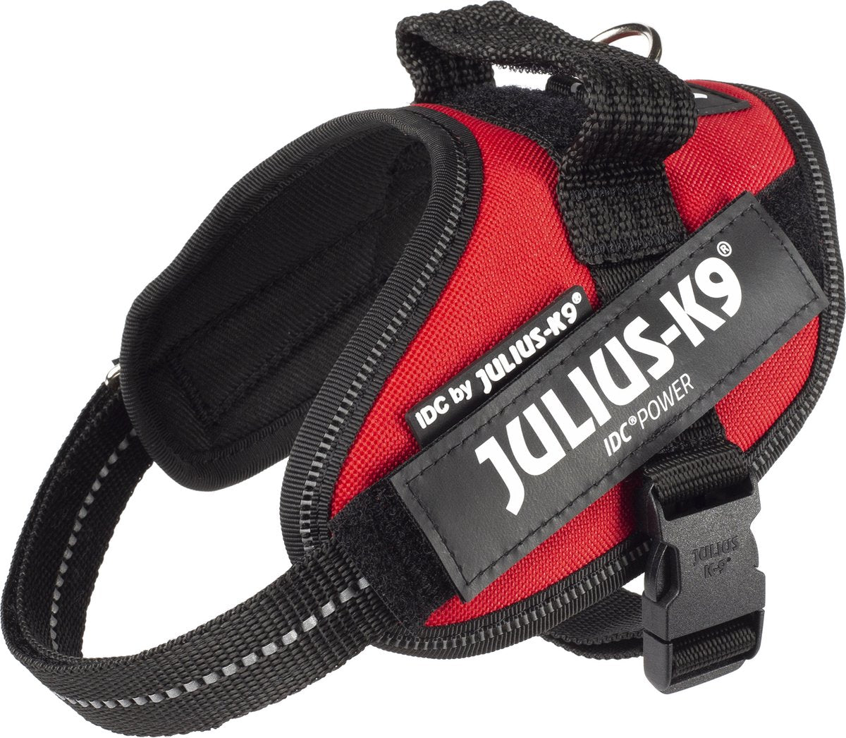 Julius k9 julius-k9 idc power harness - dog harness - xs - mini-mini - red-0