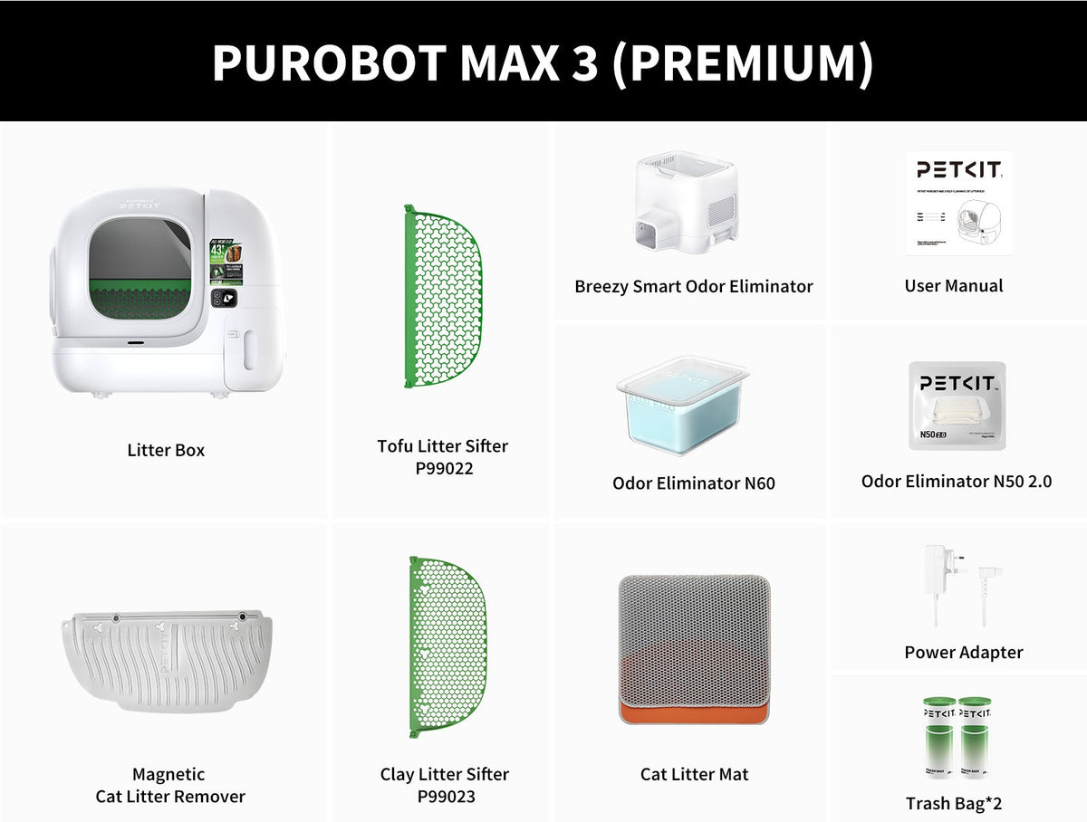 Purobot Max 3 automatski WC za mačke
