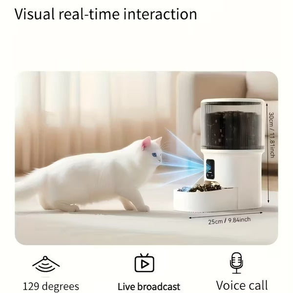 Smart Pet Feeder with Camera