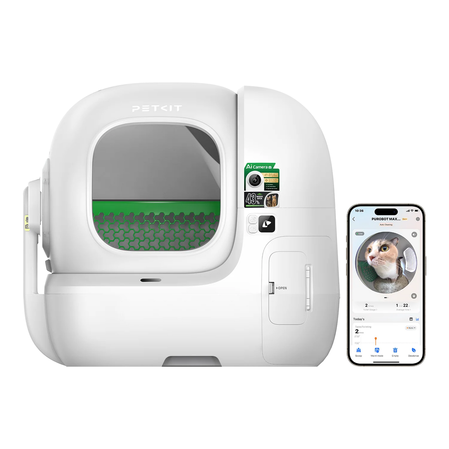 Purobot Max Pro 2 automatski WC za mačke